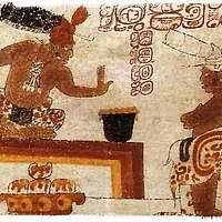 Ancient Mayan chocolate ceremony