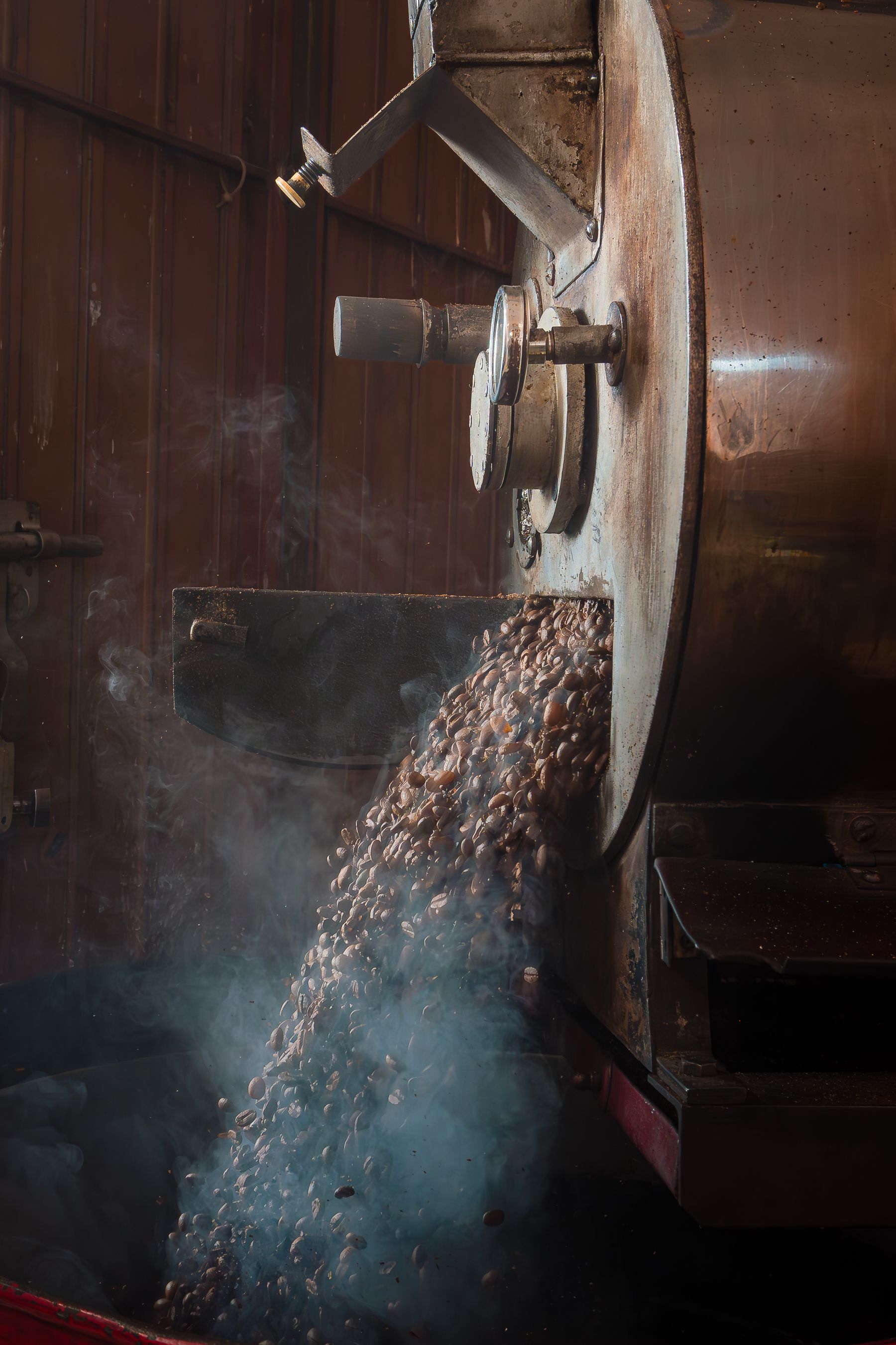 Premium roasted coffee at Savanna's